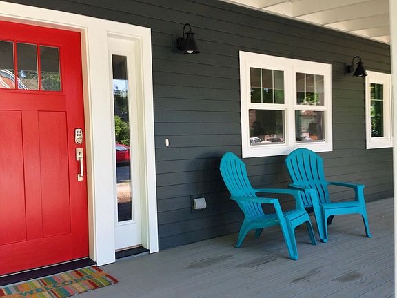 Sit on the front porch.