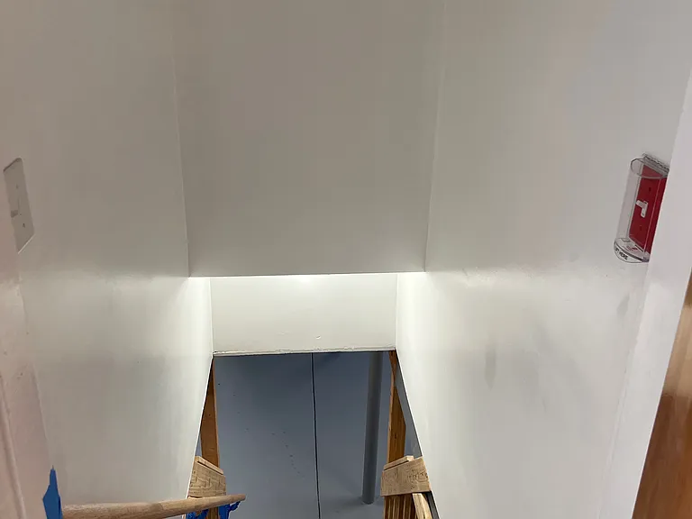 Basement stairs