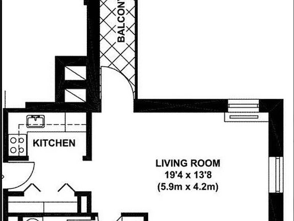 2nd image of 201 W 74th St APT 11C