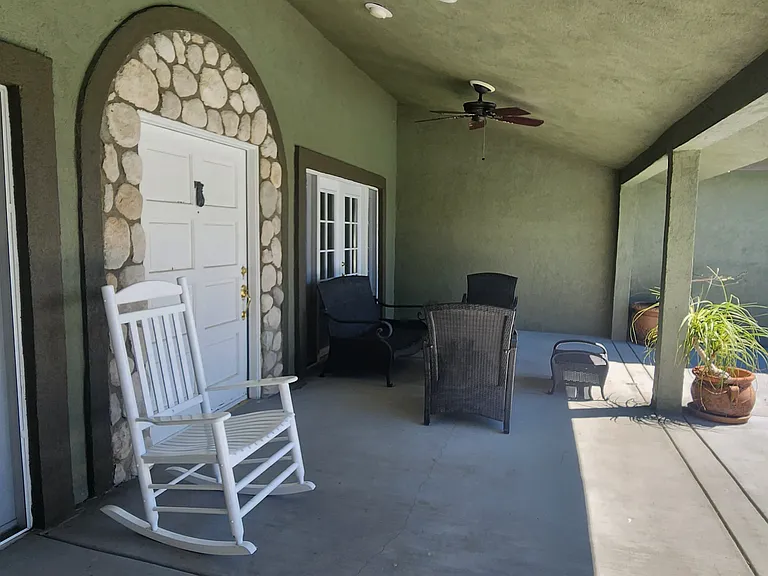 Porch and Front Door