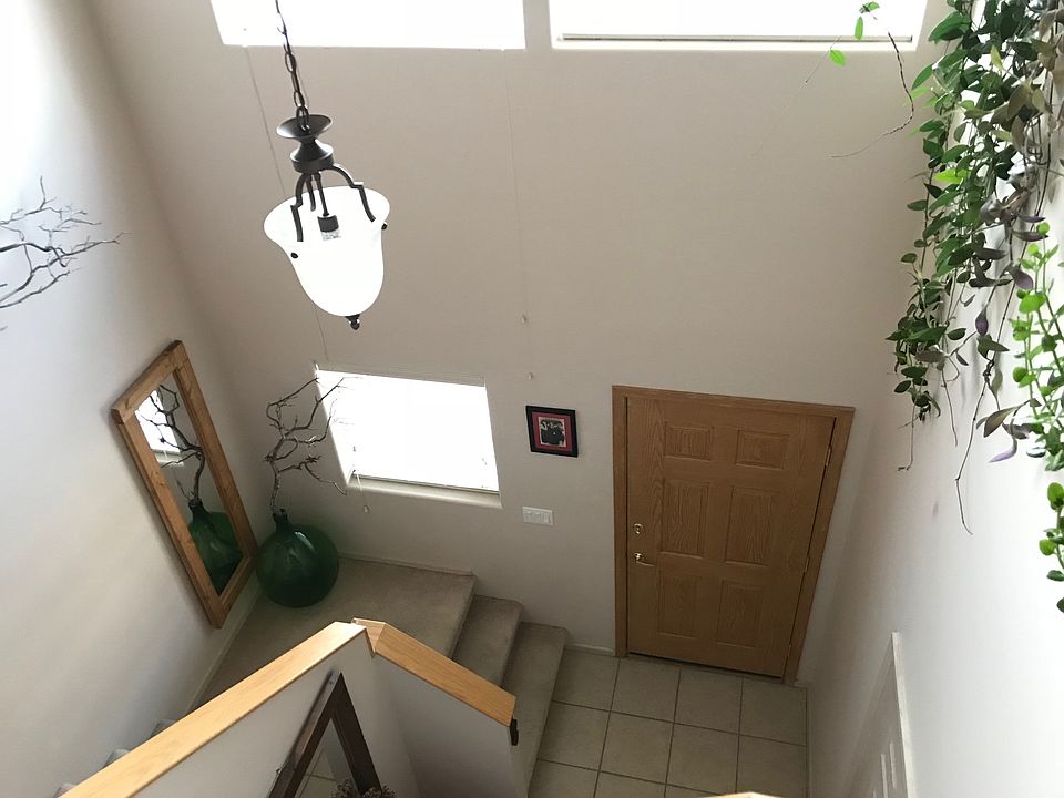 View from the top of the stairs.