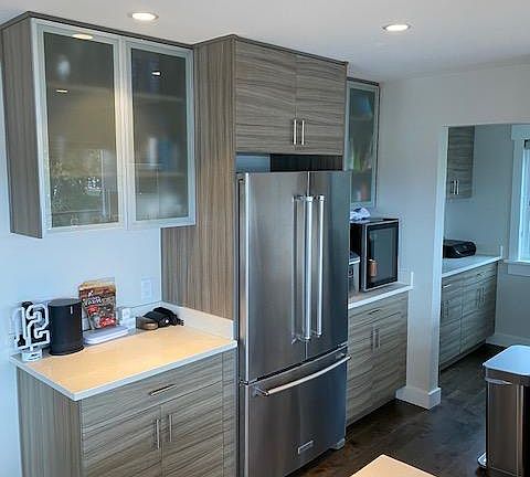 Expanded kitchen