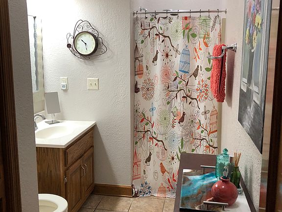 Bath off the kitchen 