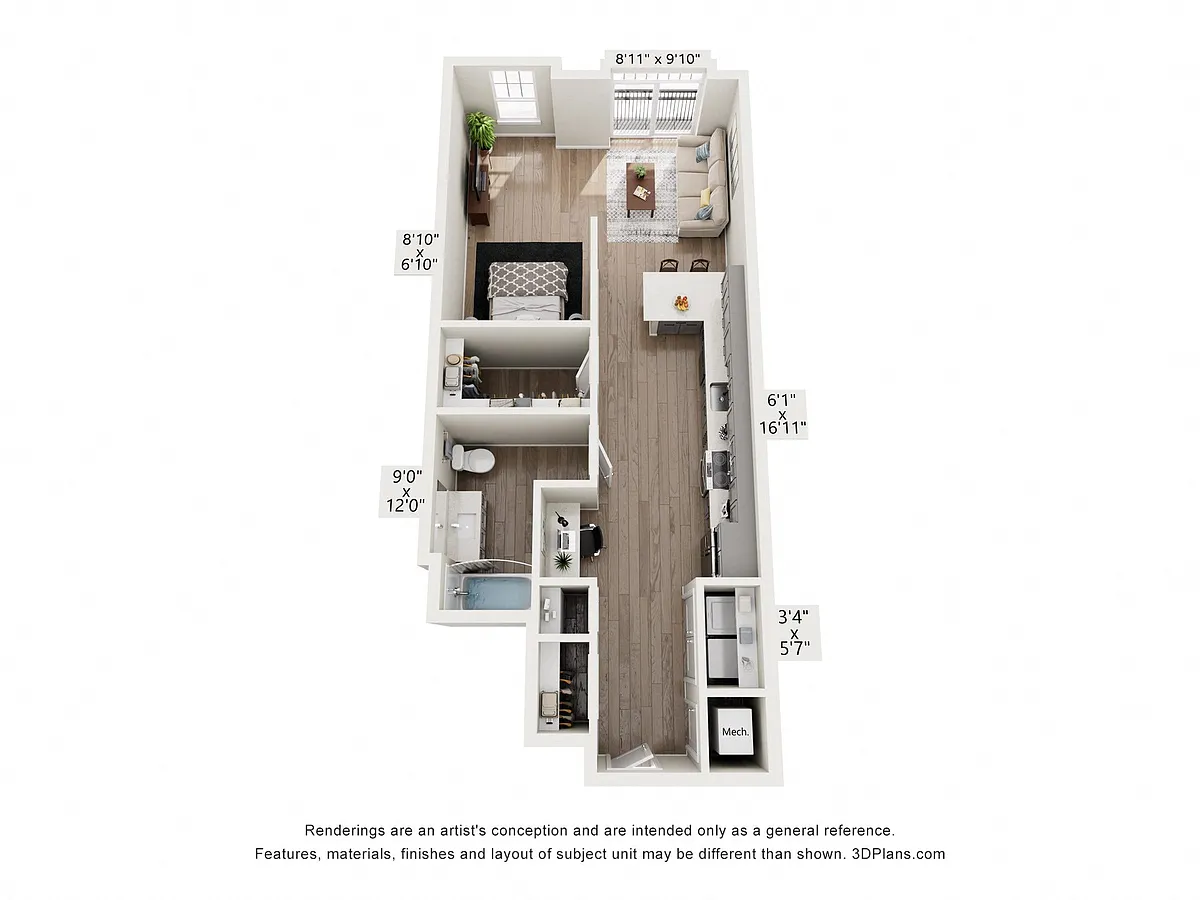 Floor plan Betts Style B