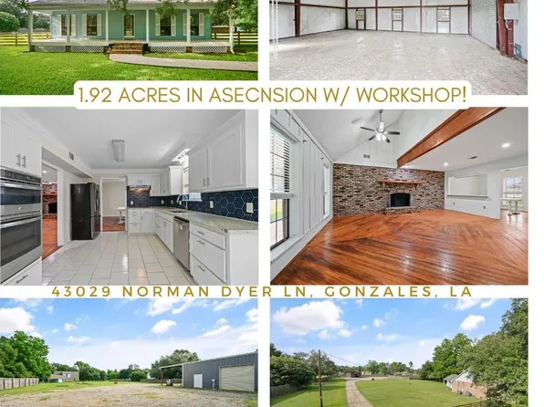 43029 Norman Dyer Ln, Gonzales, LA 70737