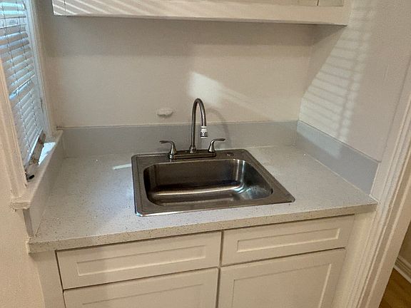 Kitchen sink and cabinets