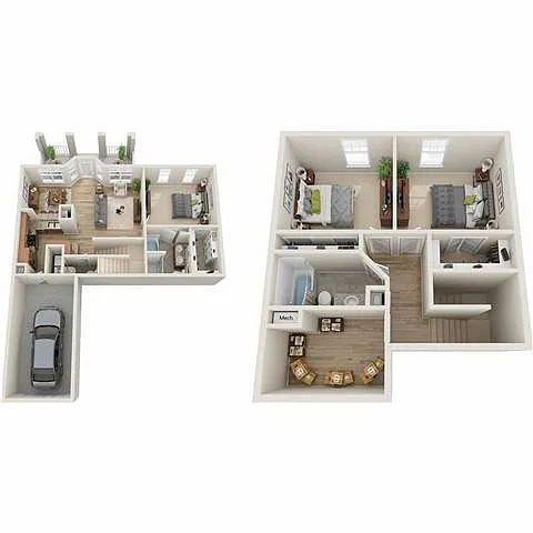 Floor plan 3TH