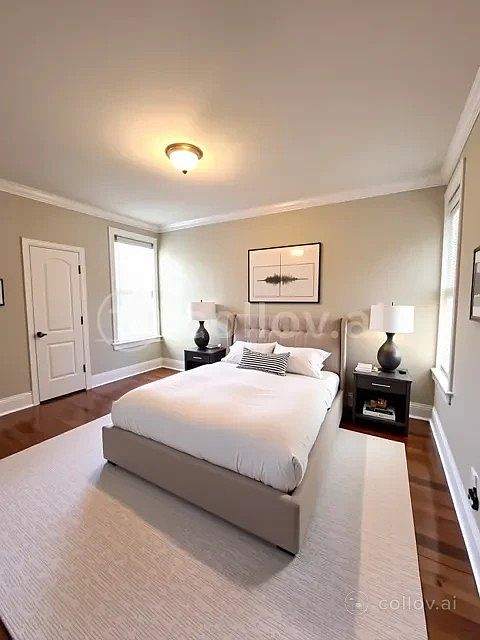 Spacious 2nd bdrm (virtual staged)