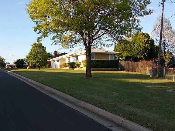Large front yard