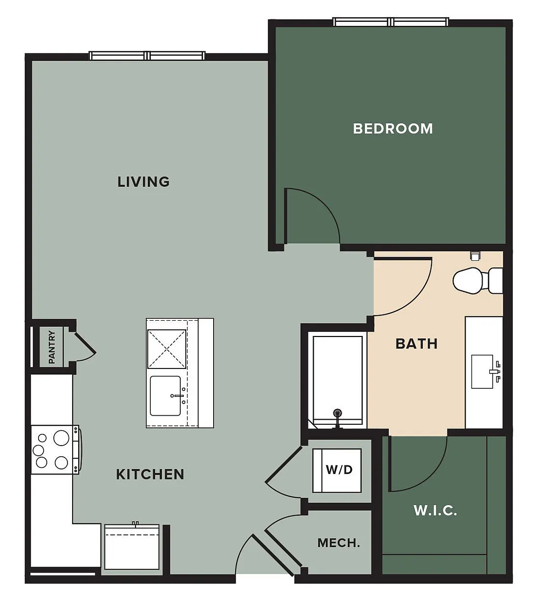 Floor plan A1-A