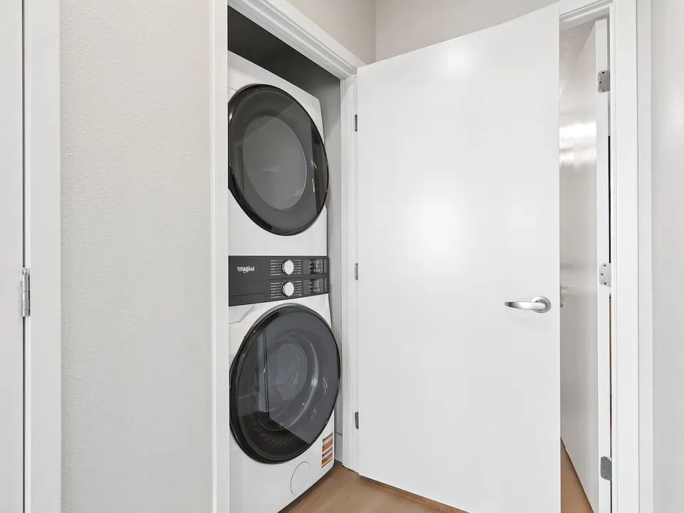 In-unit washer and dryer