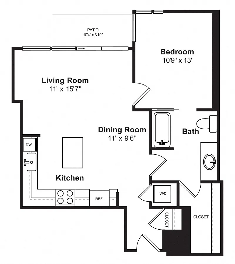 Floor plan A10