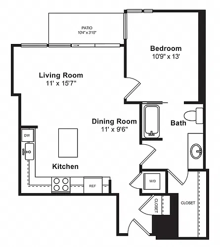 Floor plan A10