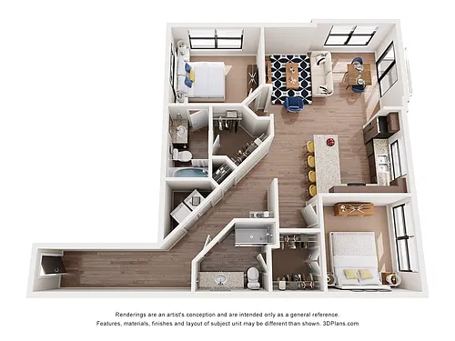 Floor plan B7