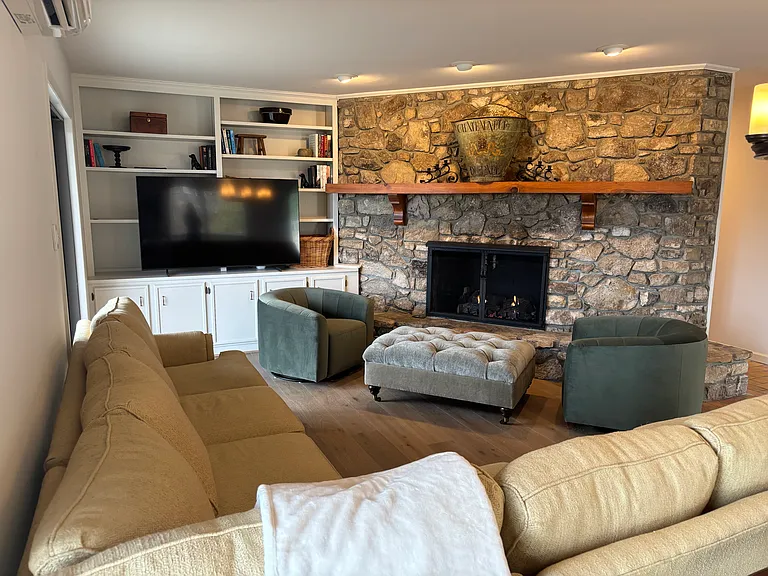 Lower level living room