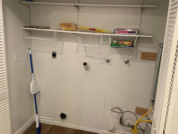 Laundry closet