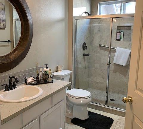 Higher faucet (good for pets)
