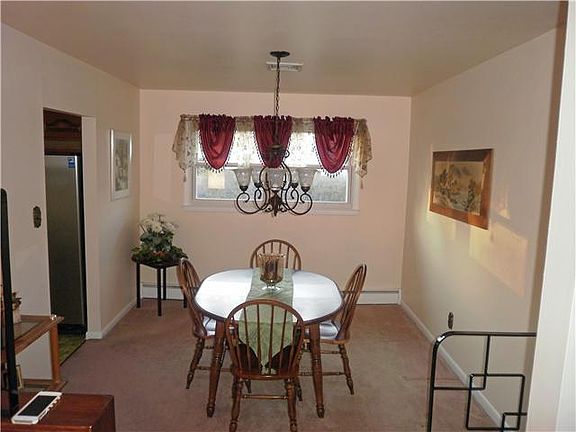 Formal dining room off living room & kitchen