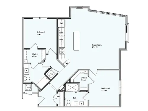 Floor plan Daisy II