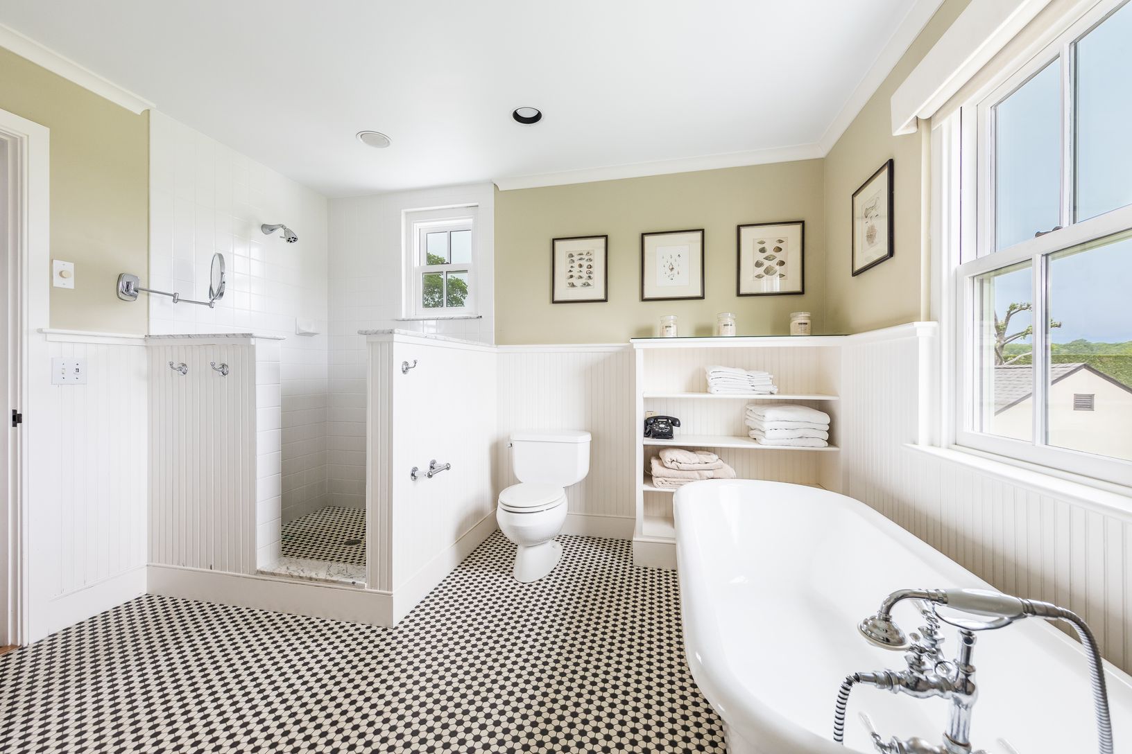  Shower in primary bathroom