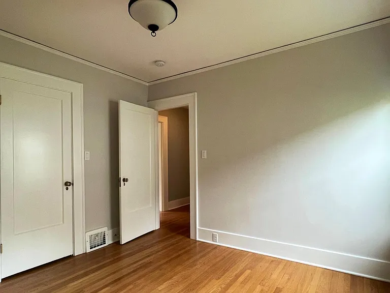 2nd bedroom with walk-in closet on main floor