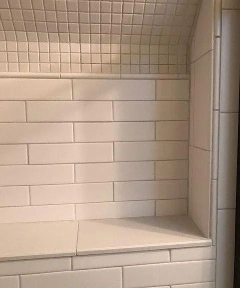 shower tile detail