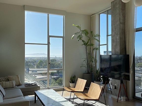 270-degree view of SF/bay bridge, Emeryville and Berkeley