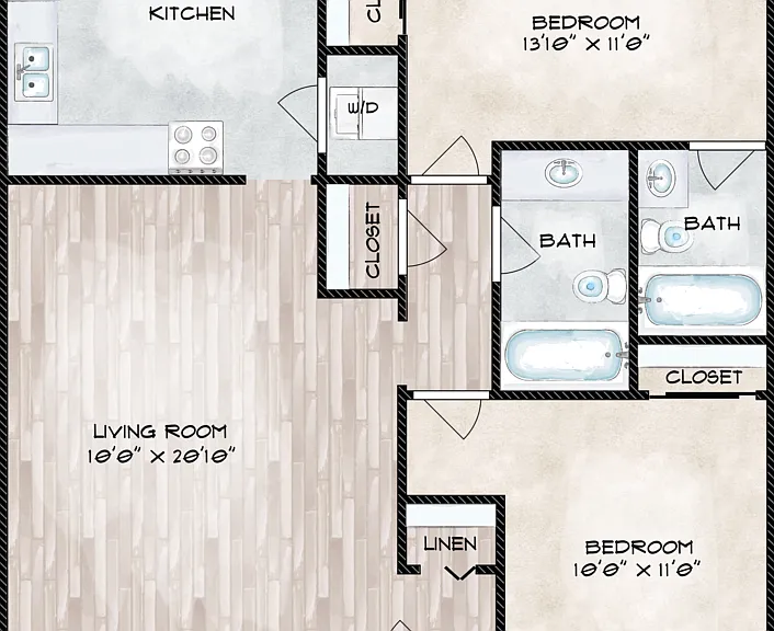 The Franklin Floorplan Diagram