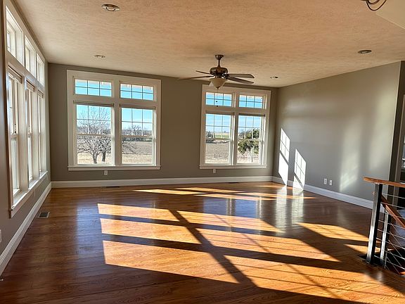 Living room with lots of natural light