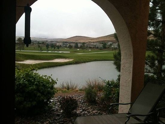 view from patio