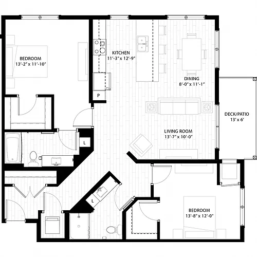Floor plan The Scenic