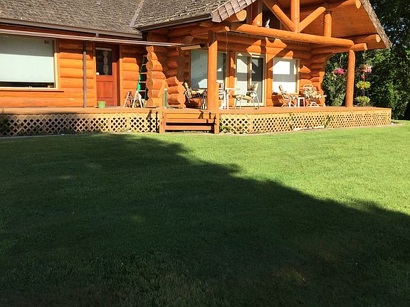 deck length of house