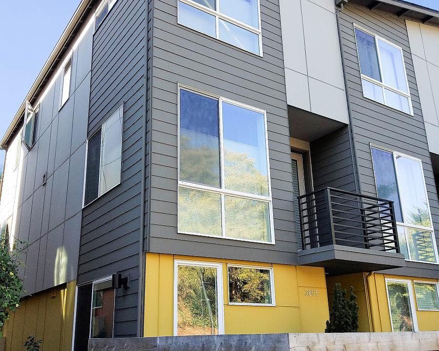 Front Exterior of End Unit Townhouse
