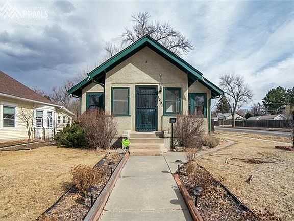 Landscaped front yard