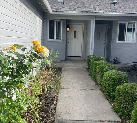 Entry; 
Note: There is a single wall shared with a neighbor.