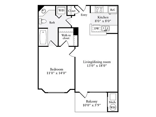 Floor plan 674