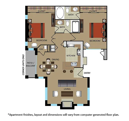 Floor plan ESSEX