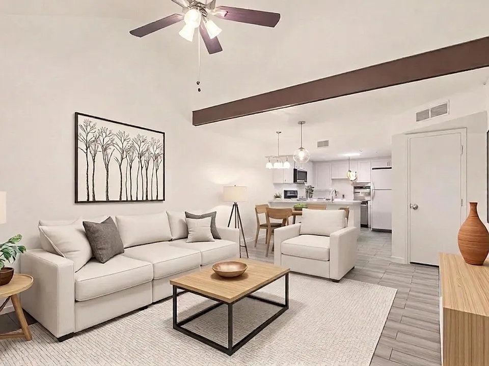 Great room | Virtually staged