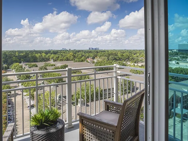 Peaceful corner overlooking the surroundings.