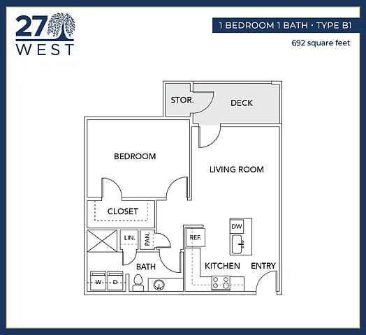 27 West 1 Bedroom Deluxe 27 West 1 Bedroom Deluxe