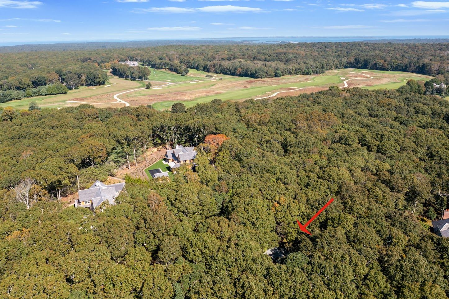 close to private golf course