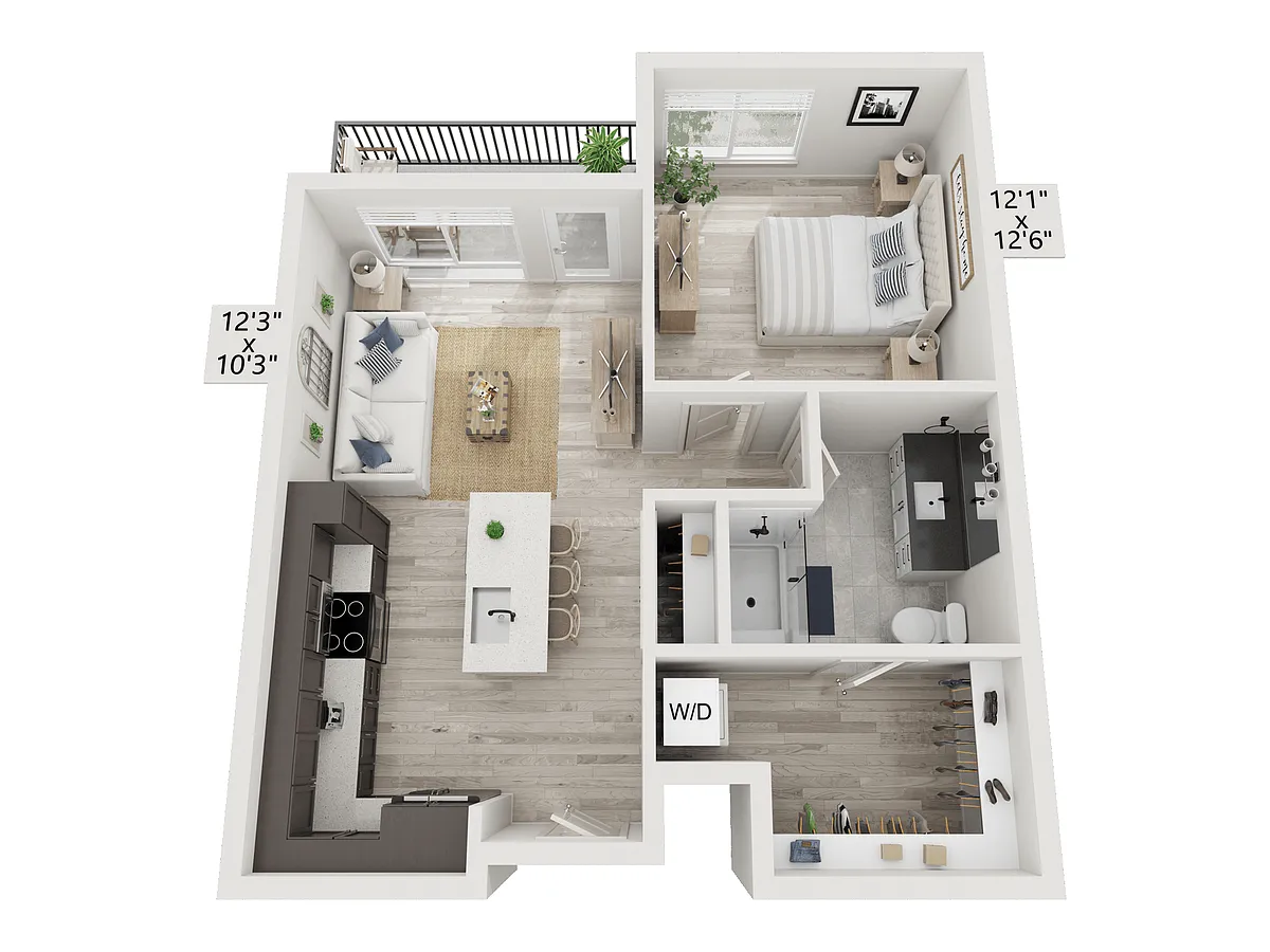 Floor plan A10B