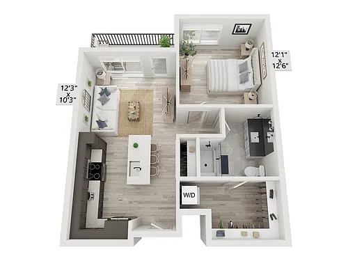 Floor plan A10B