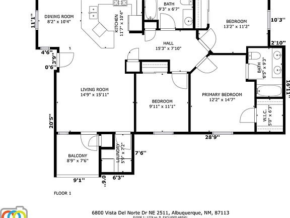 2nd image of 6800 Vista Del Norte Dr NE #2511