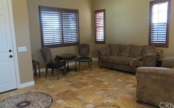 Living Room w/Plantation Shutters