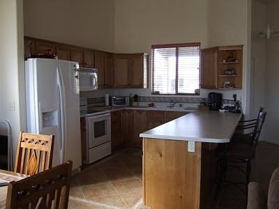 Kitchen with upgraded appliances