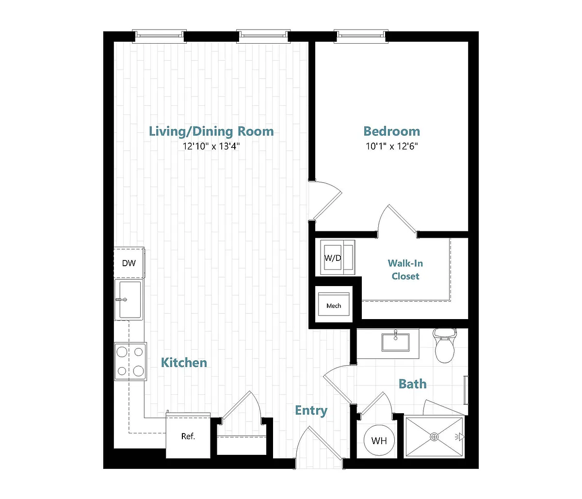 Floor plan A1