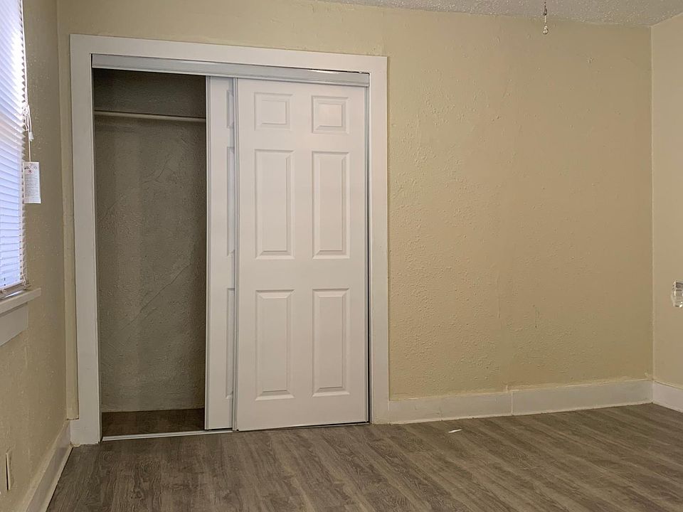 Bedroom with large closet
