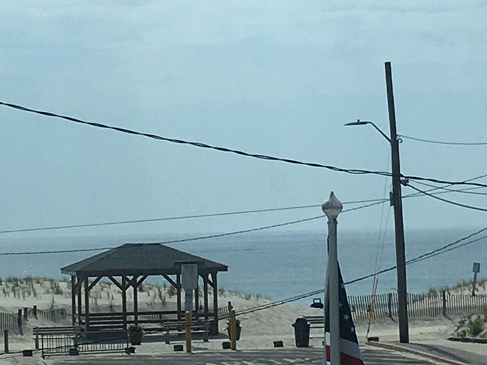 ocean view from the house