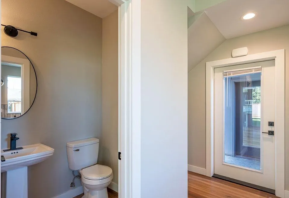 Breezeway Entrance & Downstairs half bath